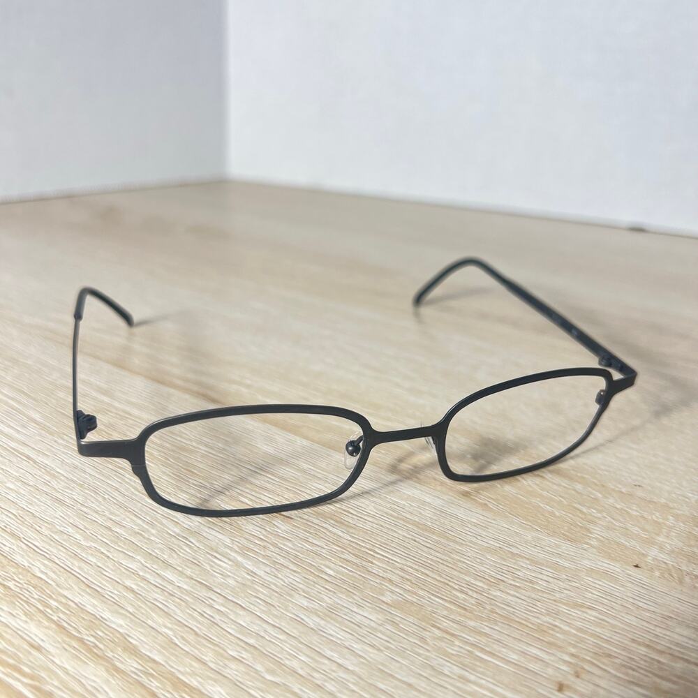 l.a. Eyeworks Fully 552 Eyeglasses Frames ONLY Black Pure Titanium 47-20-130